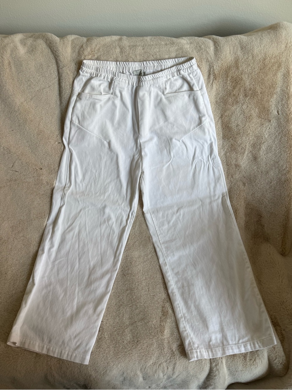 Deiji Studios Square Pocket Pants (White)